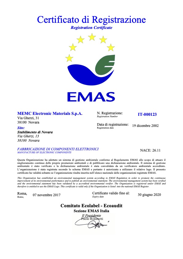 MEMC Electronic Material S.p.A